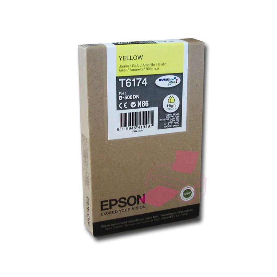 Epson T6174 Keltainen Mustepatruuna
