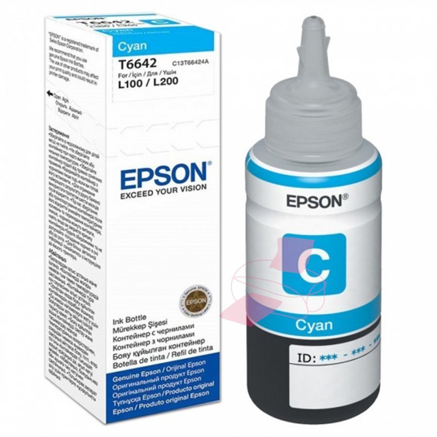 Epson T6642 Cyan Mustepullo