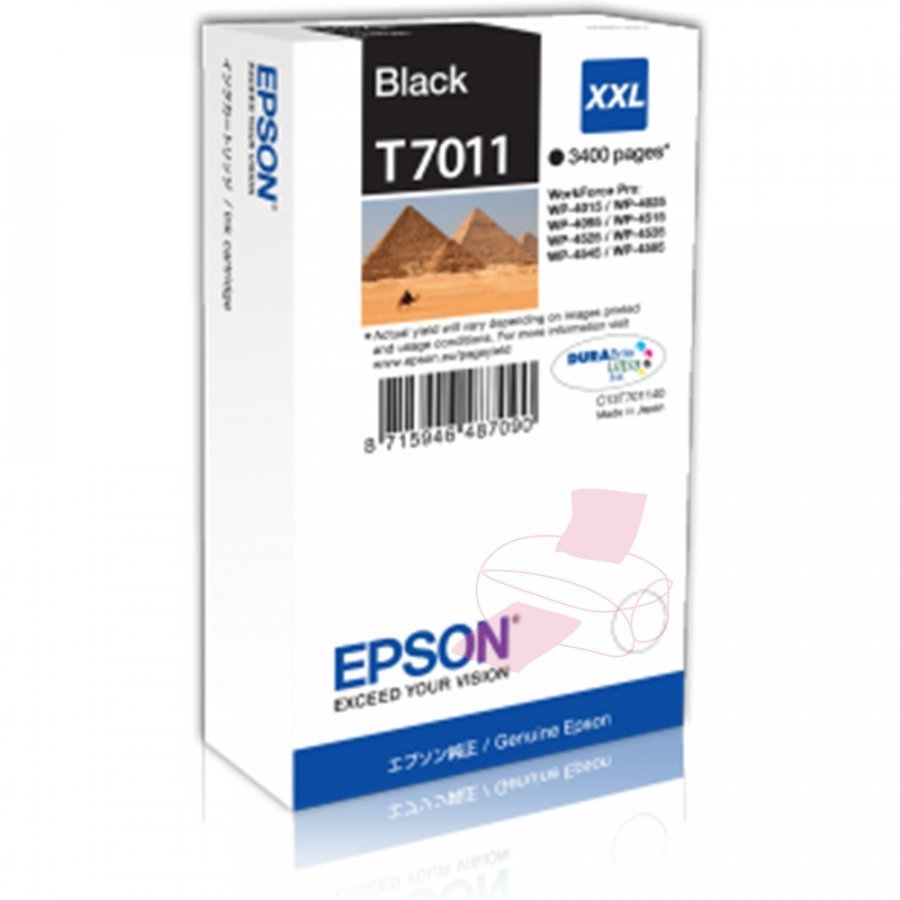 Epson T7011 Musta Mustepatruuna