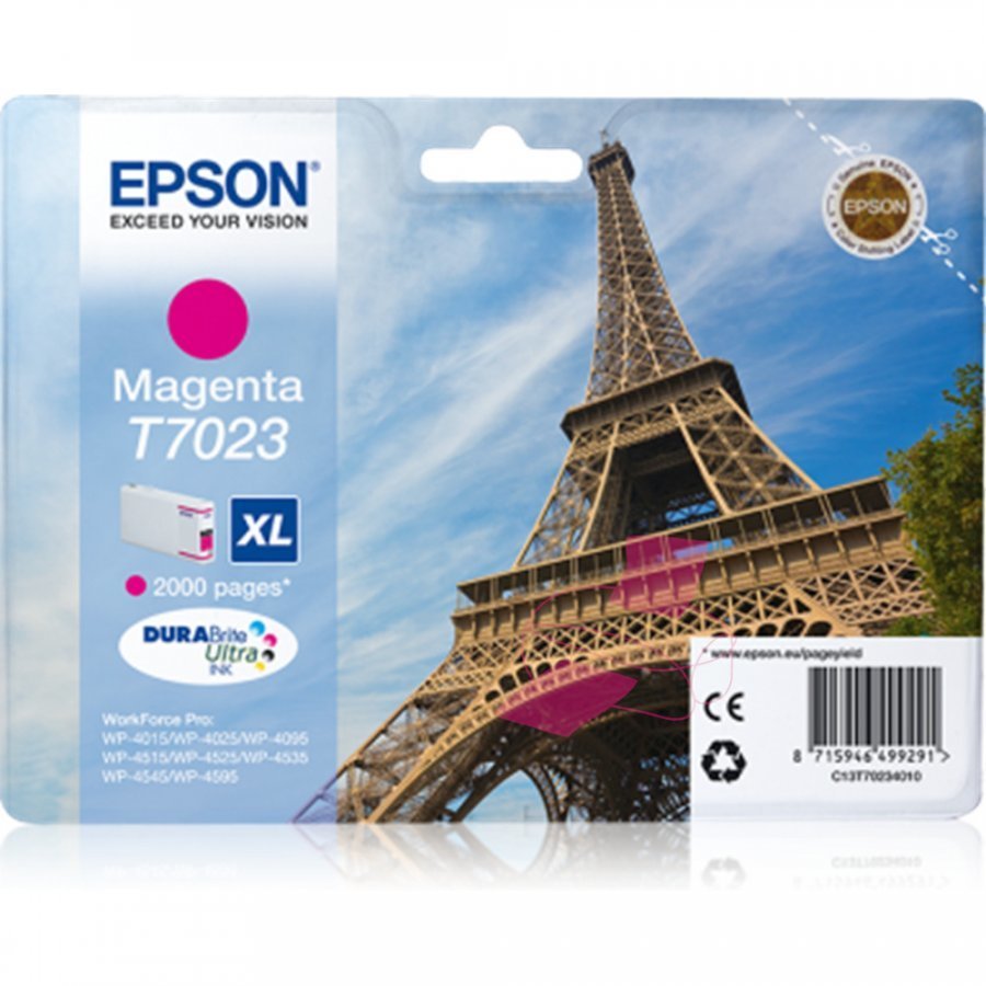 Epson T7023 Magenta Mustepatruuna