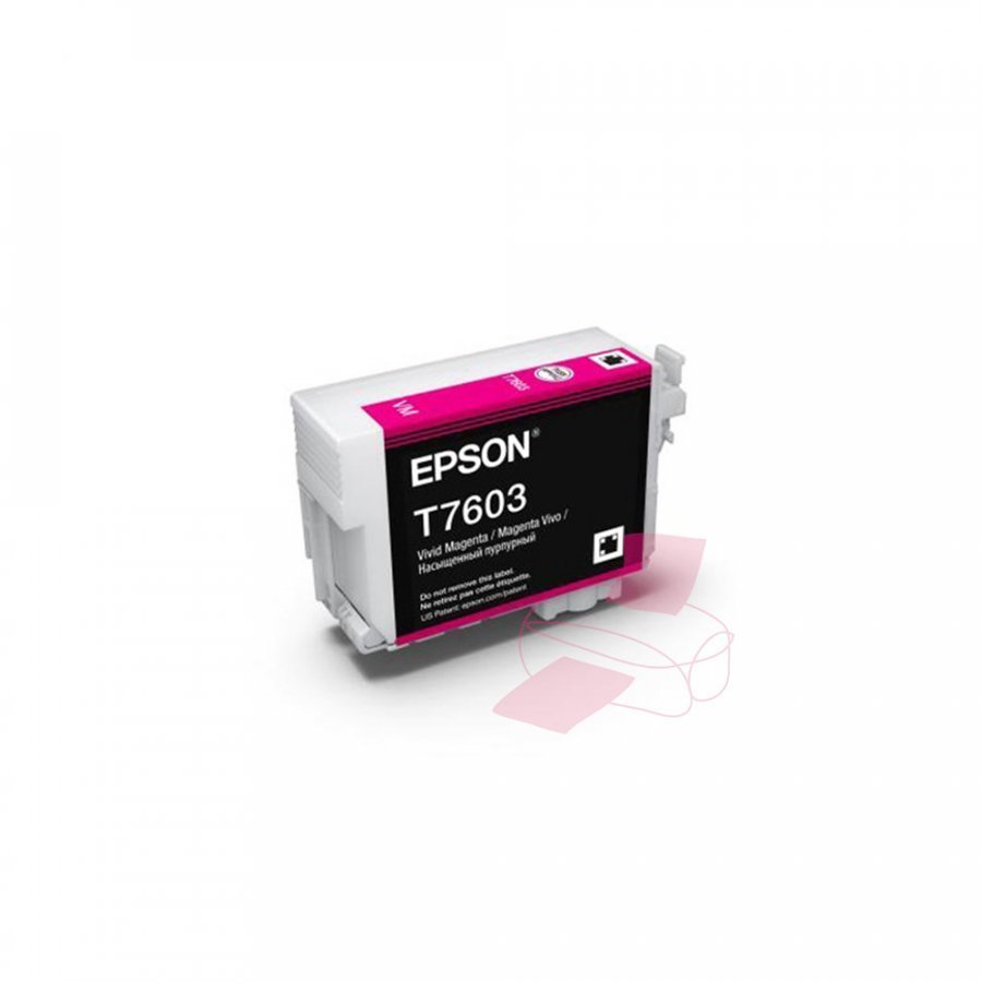 Epson T7603 Magenta Mustepatruuna