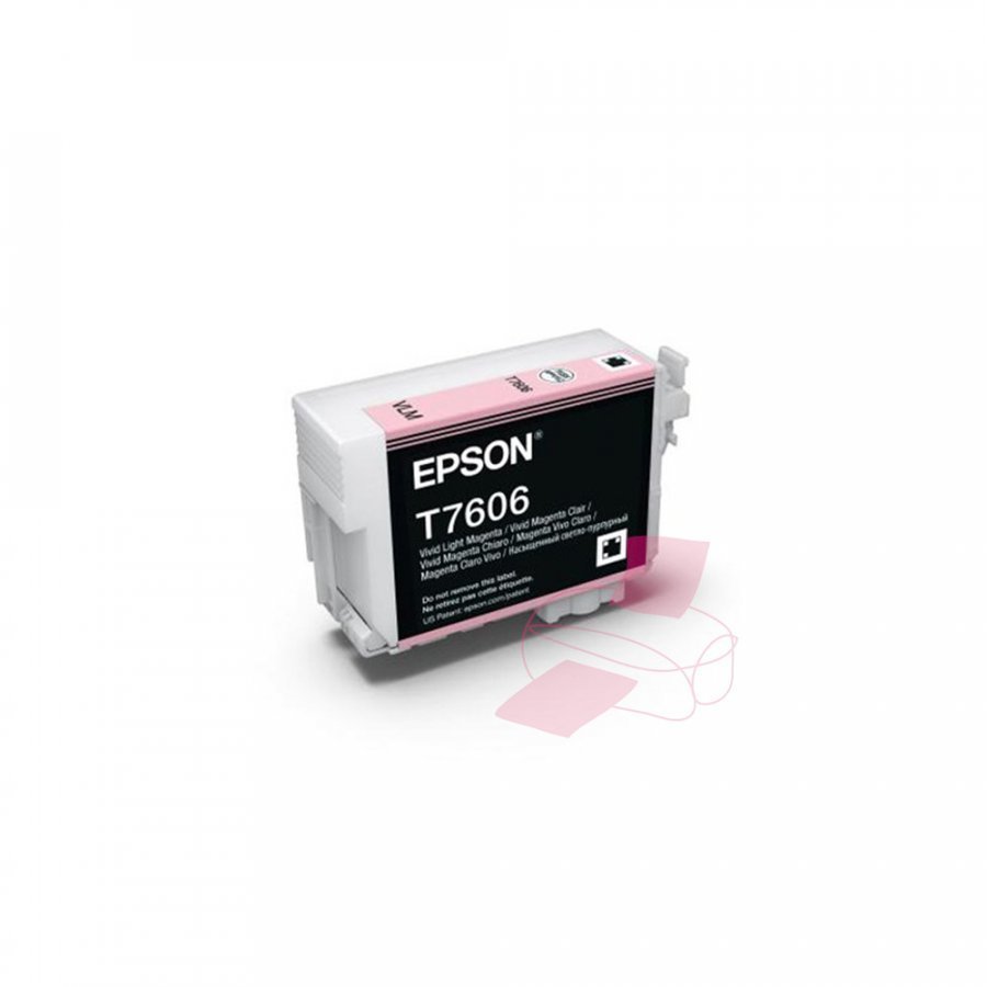 Epson T7606 Light Magenta Mustepatruuna