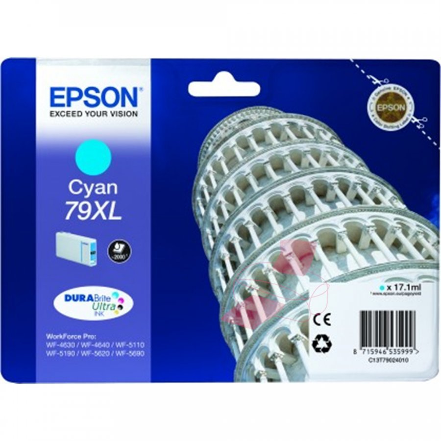 Epson T7902 Cyan Mustepatruuna