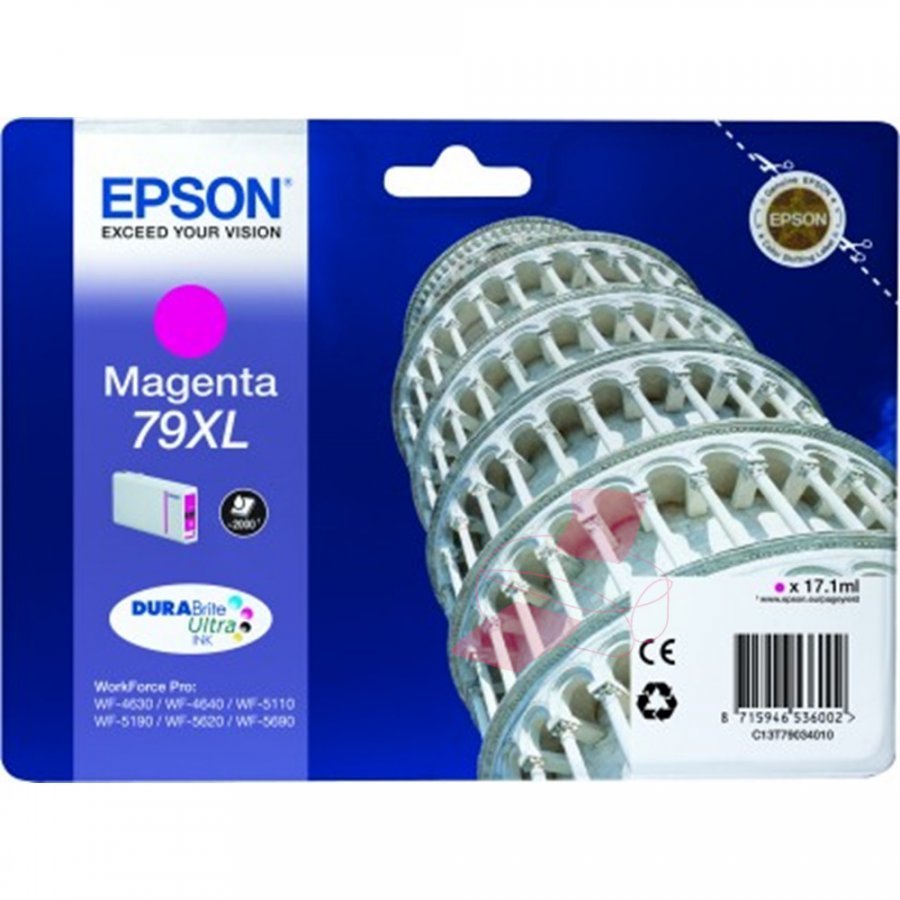 Epson T7903 Magenta Mustepatruuna