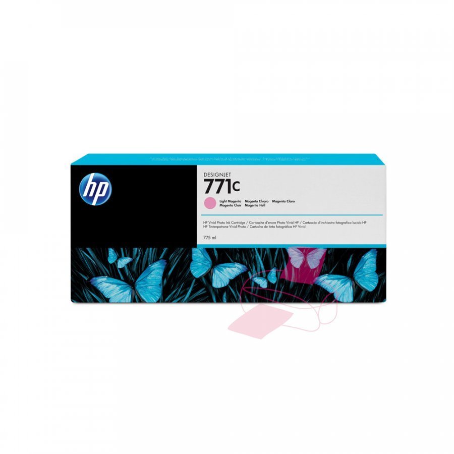 Hp B6Y11A Light Magenta Mustepatruuna