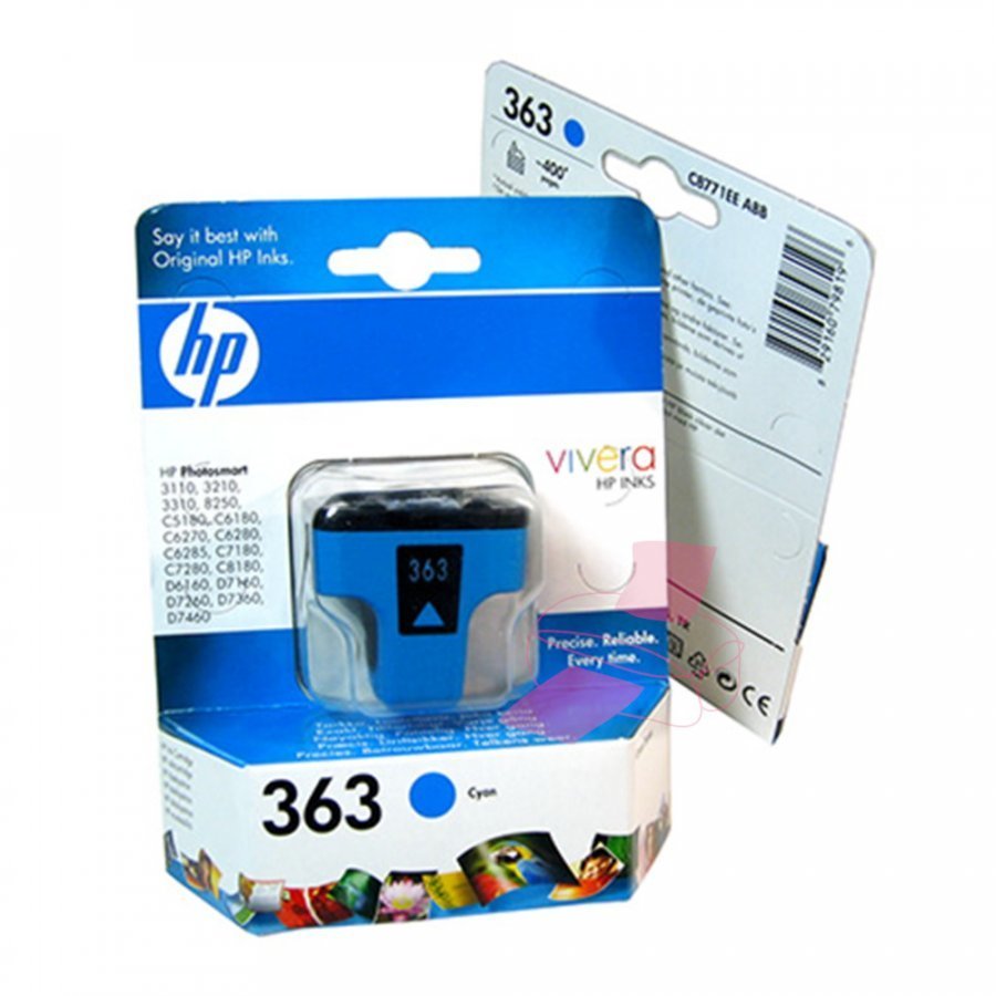 Hp C8771EE Cyan Mustepatruuna