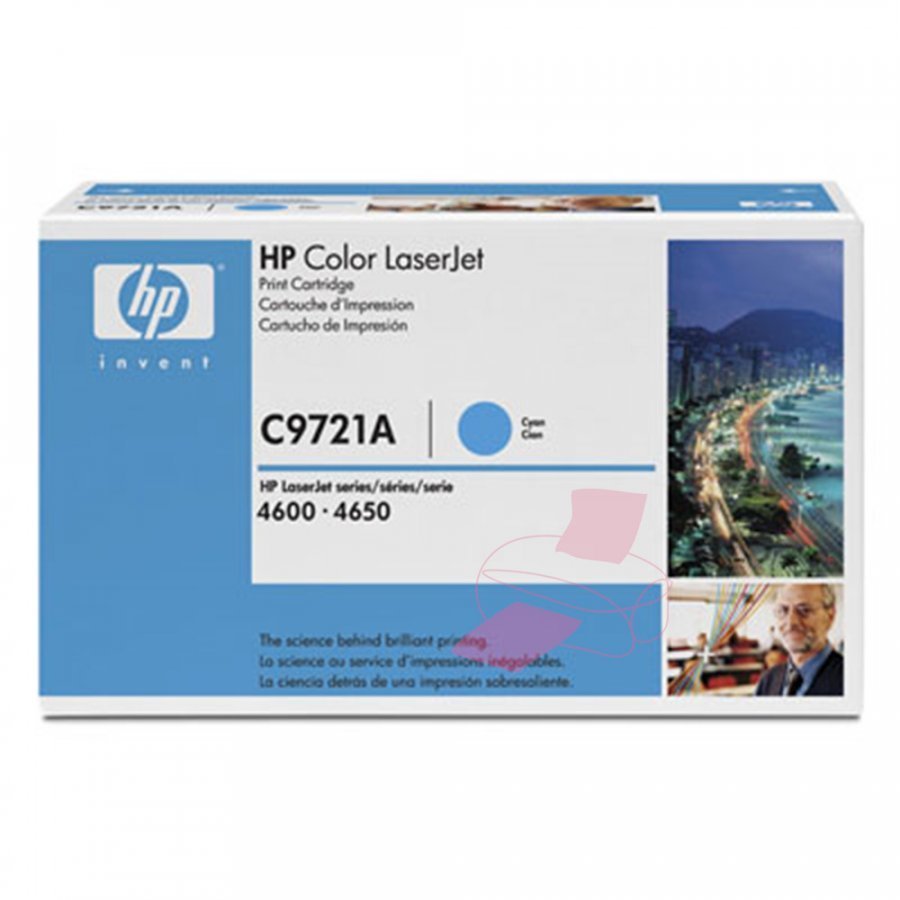 Hp C9721A Cyan Värikasetti