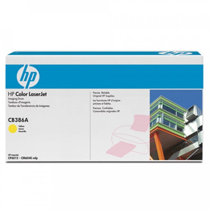 Hp CB386A Rumpu Keltainen