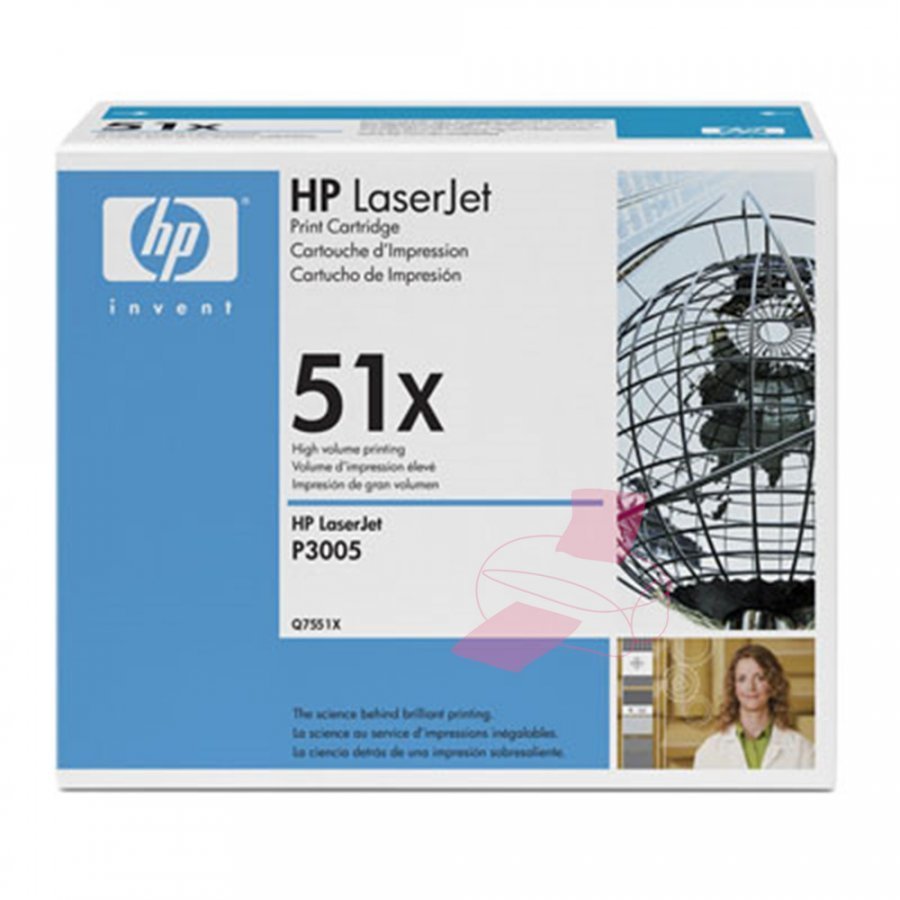 Hp Q7551X Musta Värikasetti