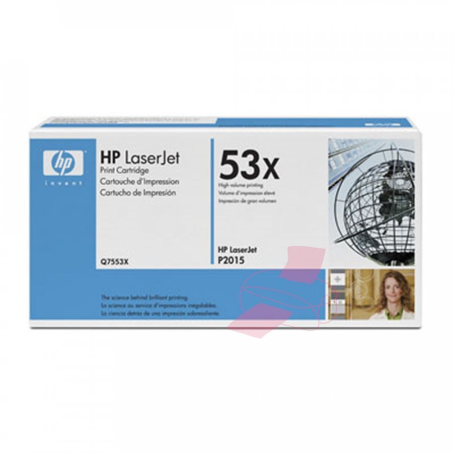 Hp Q7553X Musta Värikasetti