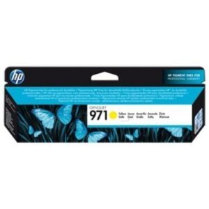 Keltainen Hp 971 Officejet Mustekasetti 2500 Sivua