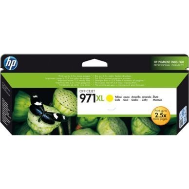 Keltainen Hp 971xl Officejet Mustekasetti 6600 Sivua