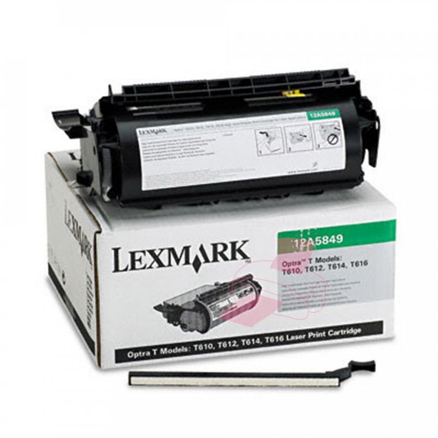 Lexmark 0012A5849 Musta Värikasetti