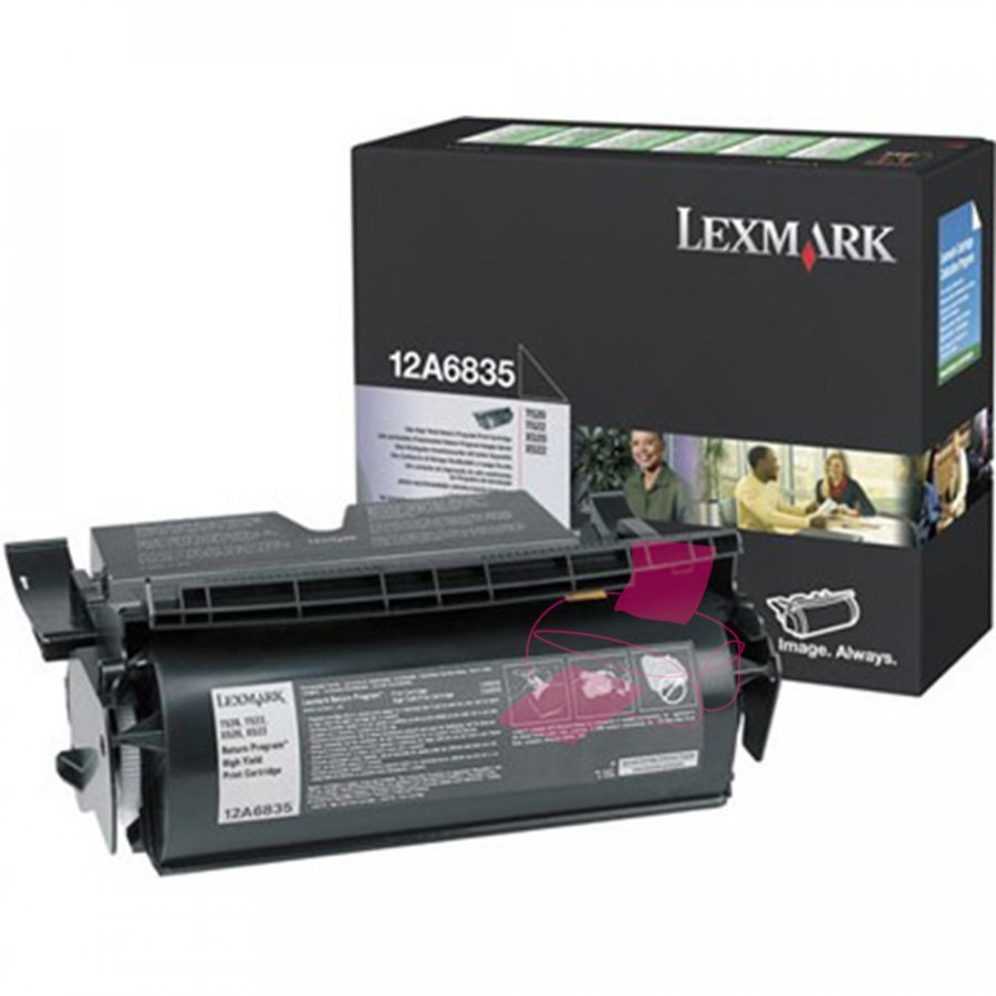 Lexmark 0012A6835 Musta Värikasetti