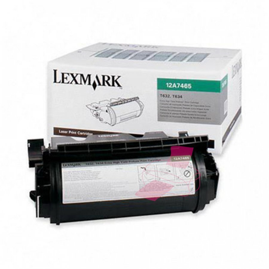 Lexmark 0012A7465 Musta Värikasetti