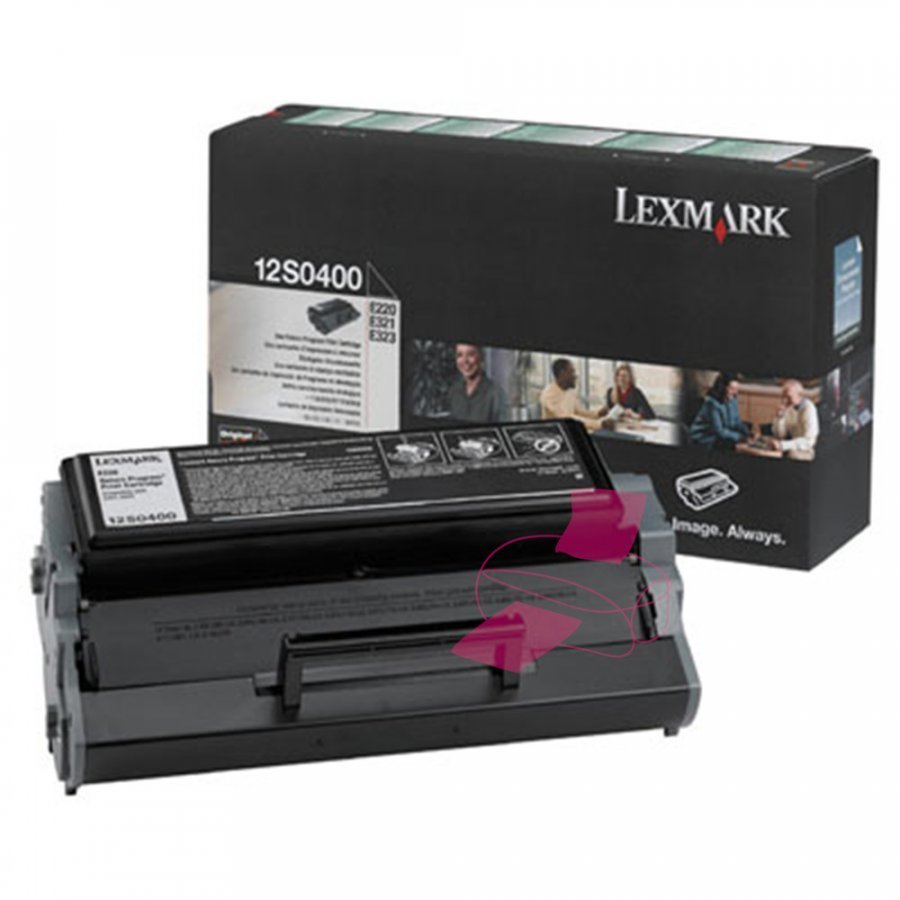 Lexmark 0012S0400 Musta Värikasetti