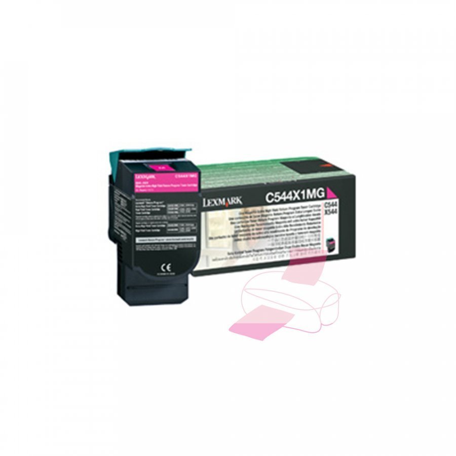 Lexmark 0C544X1MG Magenta Värikasetti