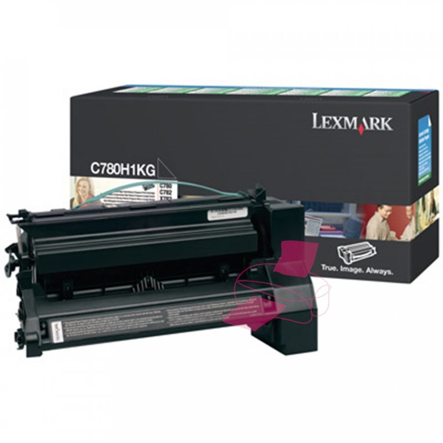 Lexmark 0C780H1KG Musta Värikasetti