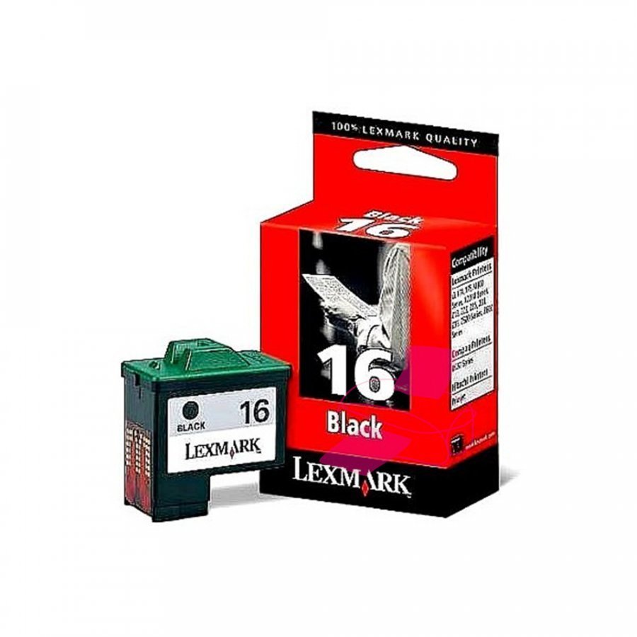 Lexmark 10N0016 Musta Mustekasetti