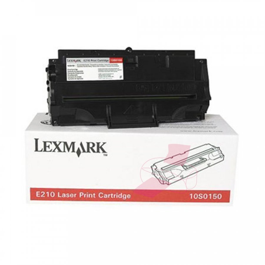 Lexmark 10S0150 Musta Värikasetti
