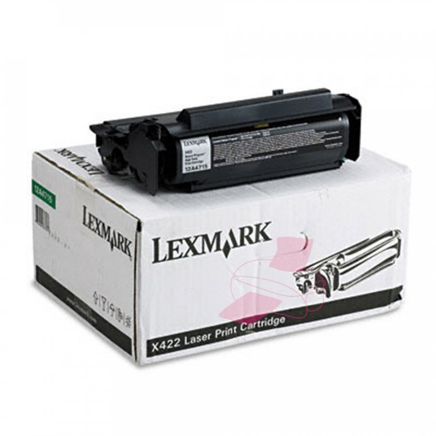 Lexmark 12A4715 Musta Värikasetti