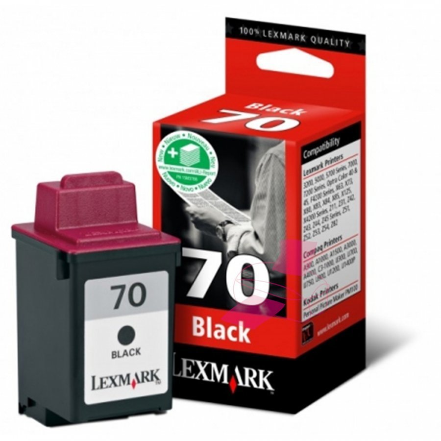 Lexmark 12AX970E Musta Mustekasetti