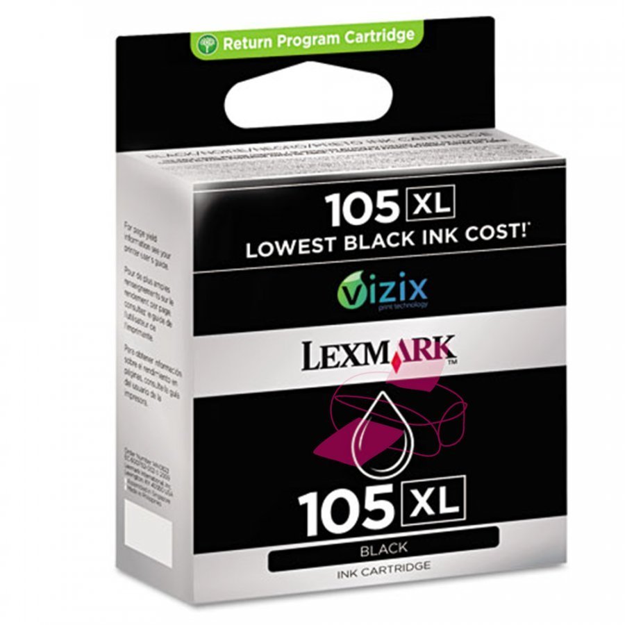 Lexmark 14N0822 Musta Mustepatruuna