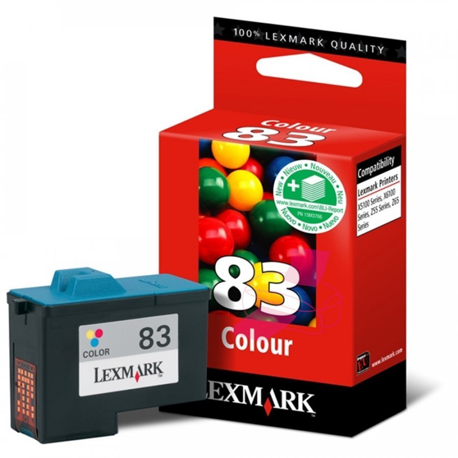 Lexmark 18LX042E Kolmevärinen Mustekasetti