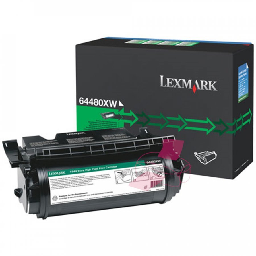 Lexmark 64480XW Musta Värikasetti