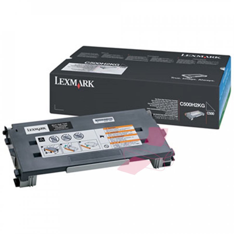 Lexmark C500H2KG Musta Värikasetti