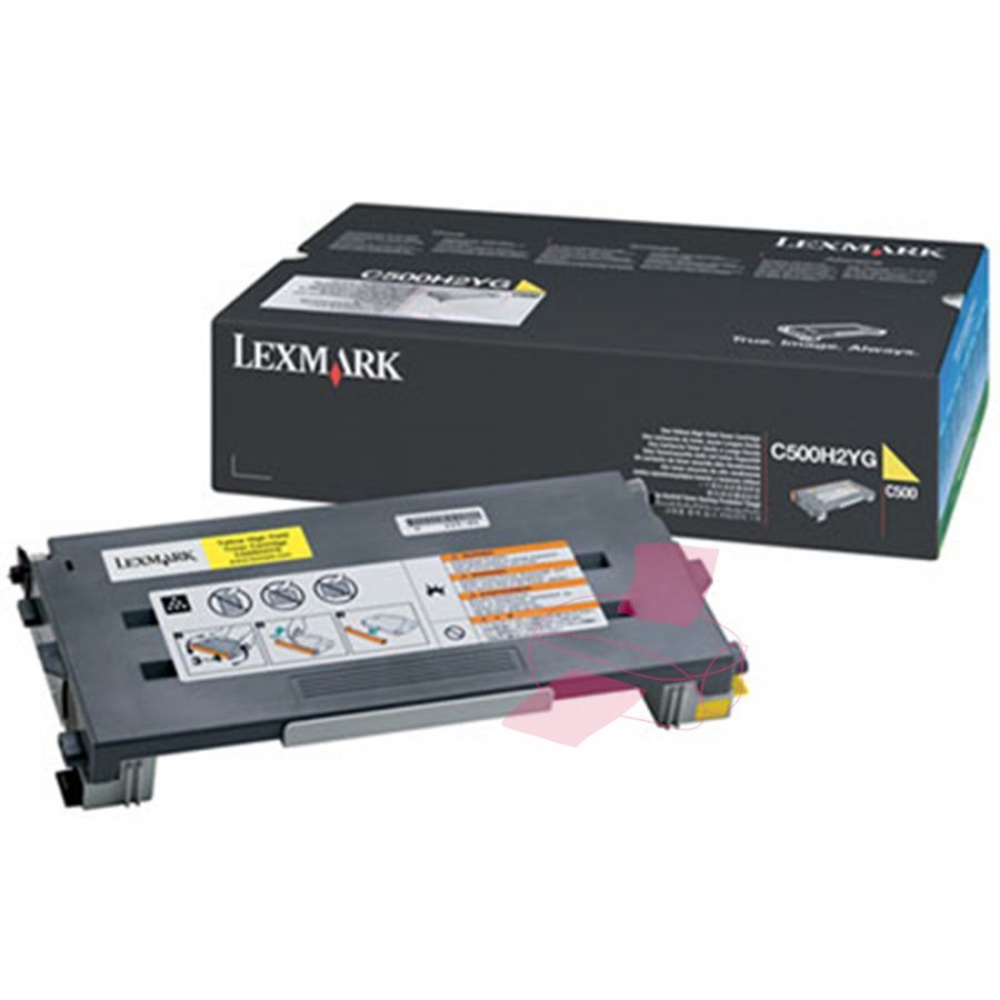 Lexmark C500H2YG Keltainen Värikasetti