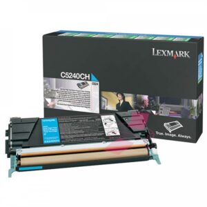 Lexmark C5240CH Cyan Värikasetti