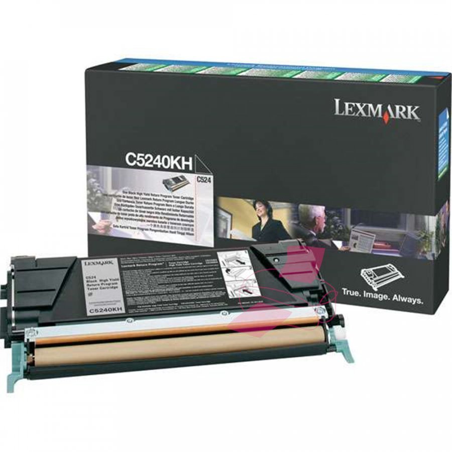 Lexmark C5240KH Musta Värikasetti