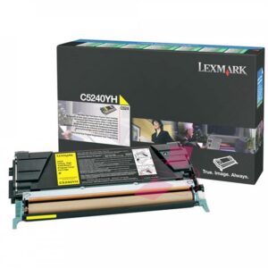 Lexmark C5240YH Keltainen Värikasetti