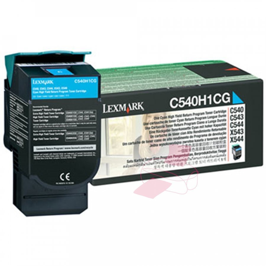 Lexmark C540H1CG Cyan Värikasetti