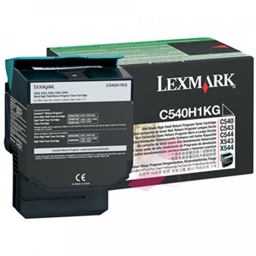 Lexmark C540H1KG Musta Värikasetti