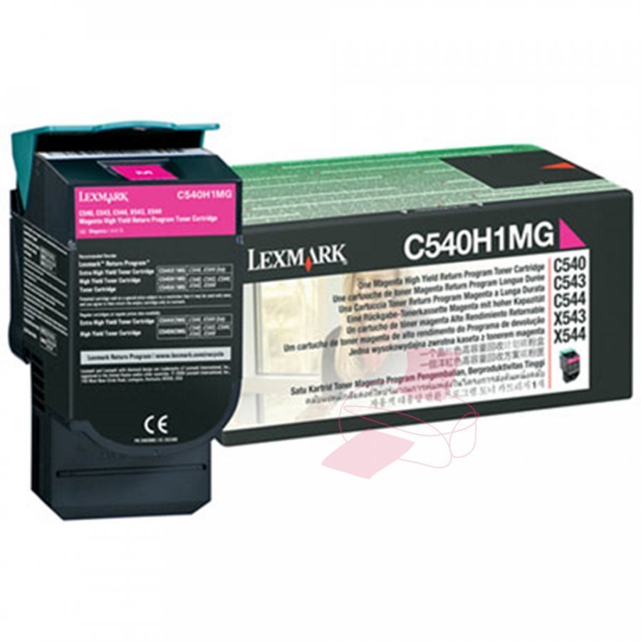 Lexmark C540H1MG Magenta Värikasetti