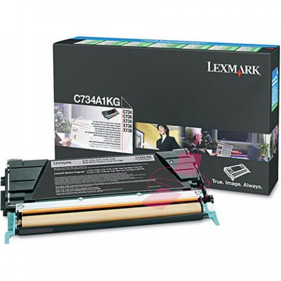 Lexmark C734A1KG Musta Värikasetti