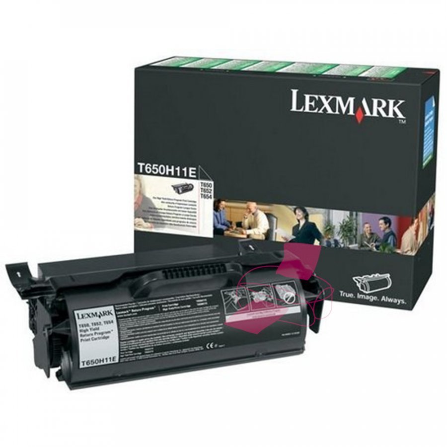 Lexmark T650H11E Musta Värikasetti