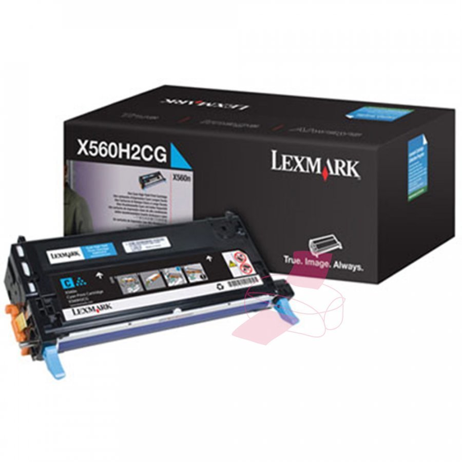 Lexmark X560H2C Cyan Värikasetti