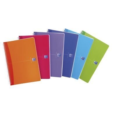 Muistikirja Oxford Mycolours A4 Ruuduilla