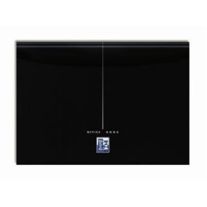Muistikirja Oxford Smart Black Sid. A5 Viivoitettu