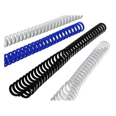Muovispiraali Gbc Clickbind 8 mm Musta 50 kpl