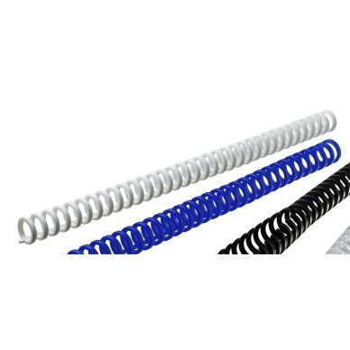 Muovispiraali Gbc Clickbind 8 mm Valkoinen 50 kpl