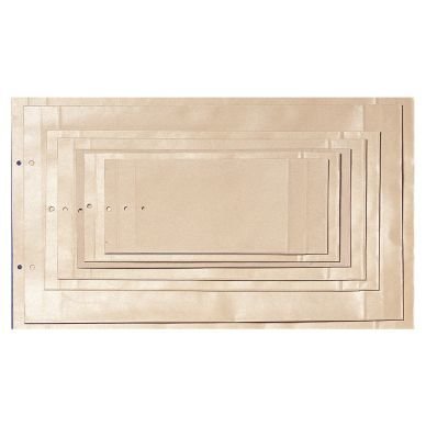 Näytepussi Nro 21 230x400 mm 130 G 250