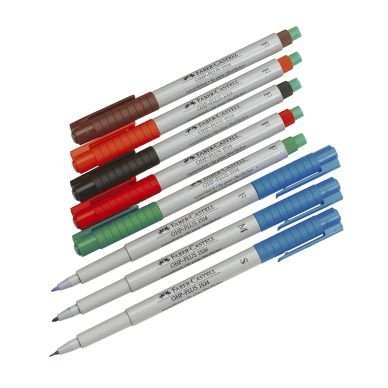 Oh-Kynä Vl Faber Castell Fine 4 kpl