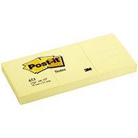 Post-It 653 38x51 mm 12 kpl