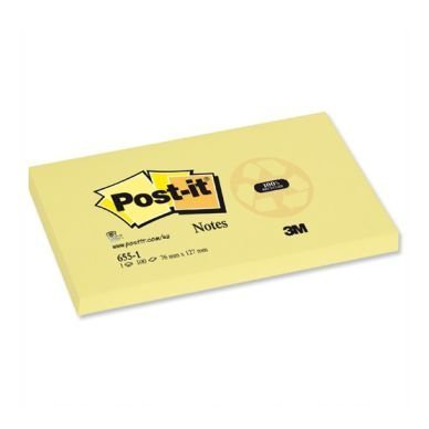 Post-It 655 76x127 mm 12 kpl