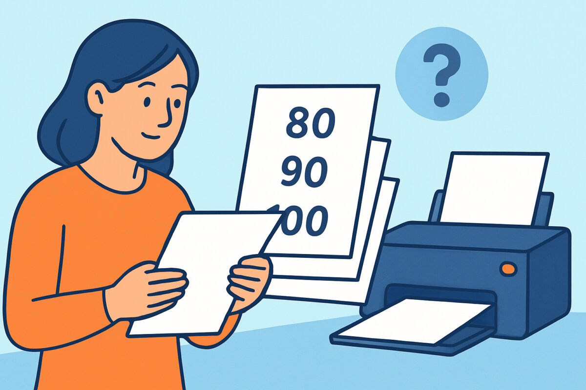 Tulostuspaperien valinta – grammapaino ja käyttö